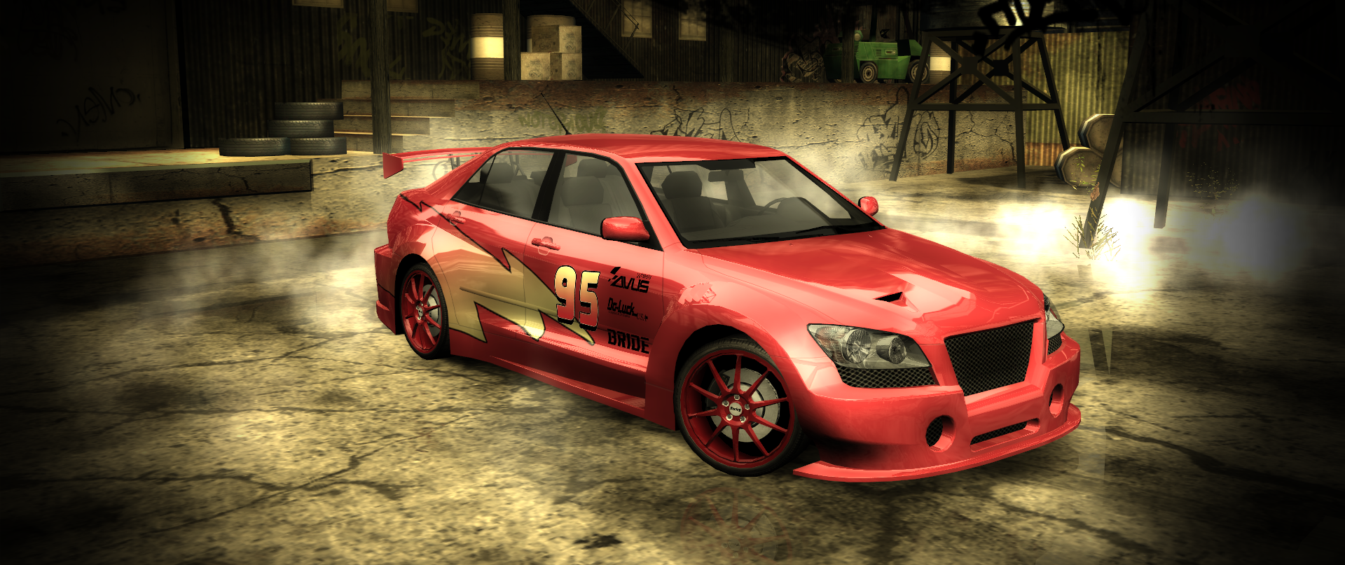 Need For Speed Most Wanted: Downloads/Addons/Mods - Cars - Lightning  McQueen Extra Customisation