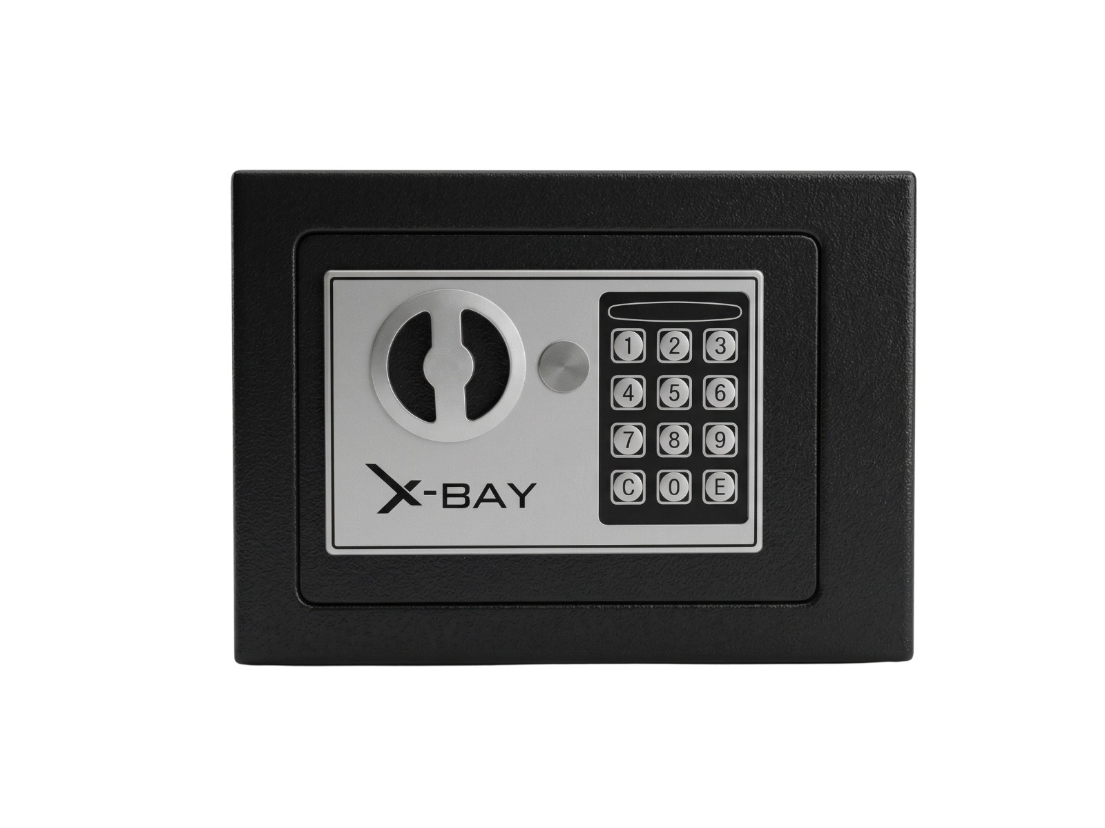 X-Bay XB-1700 elektronik dijital çelik kasa önden görünüm