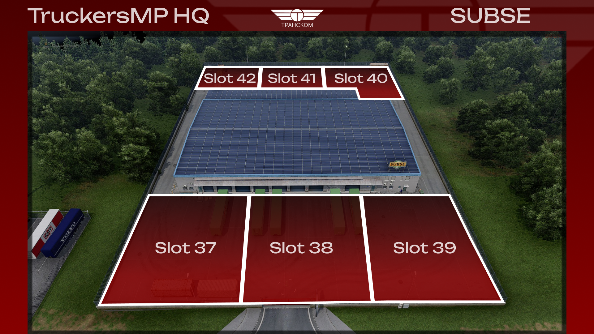 TruckersMP HQ (SUBSE) Slot 37-42