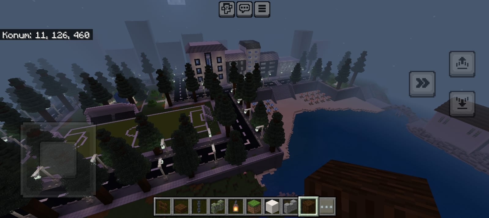 Black White City 1.20 Minecraft Map