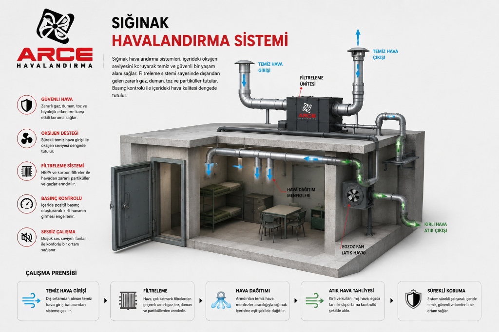 Sığınak Havalandırma Sistemi
