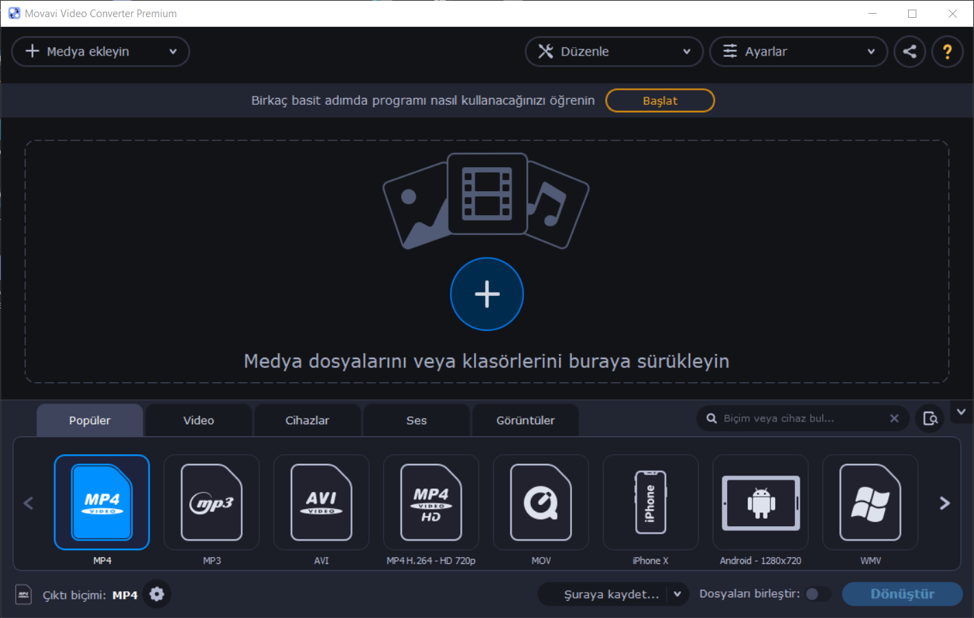 Movavi Video Converter Premium 21.5 | Katılımsız