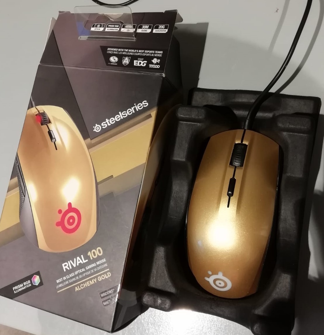 100 TL / Steelseries Rival 100 Mouse & Steelseries Qck Mousepad