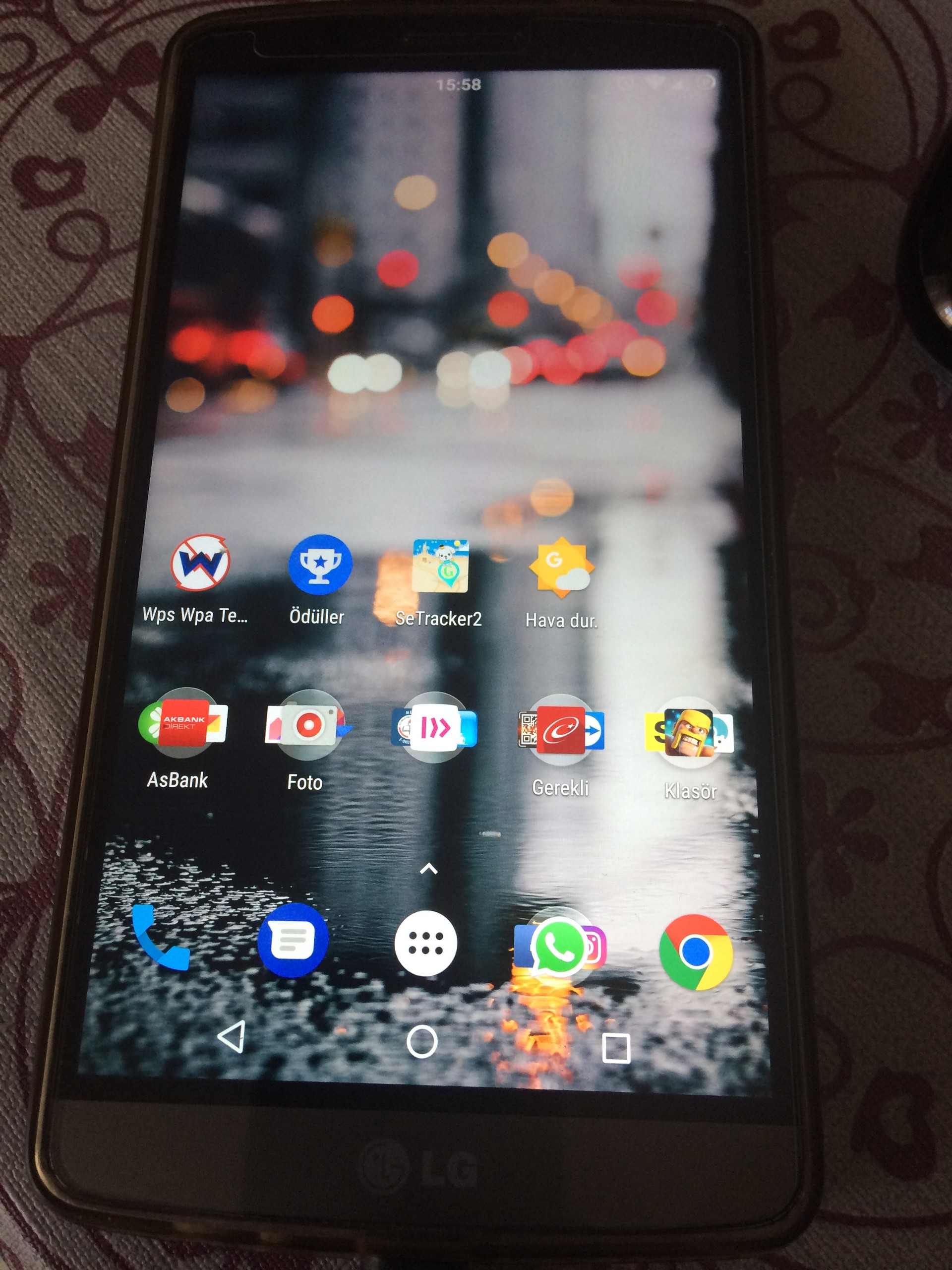 32GB lık LG G3 Android 8 Oreo