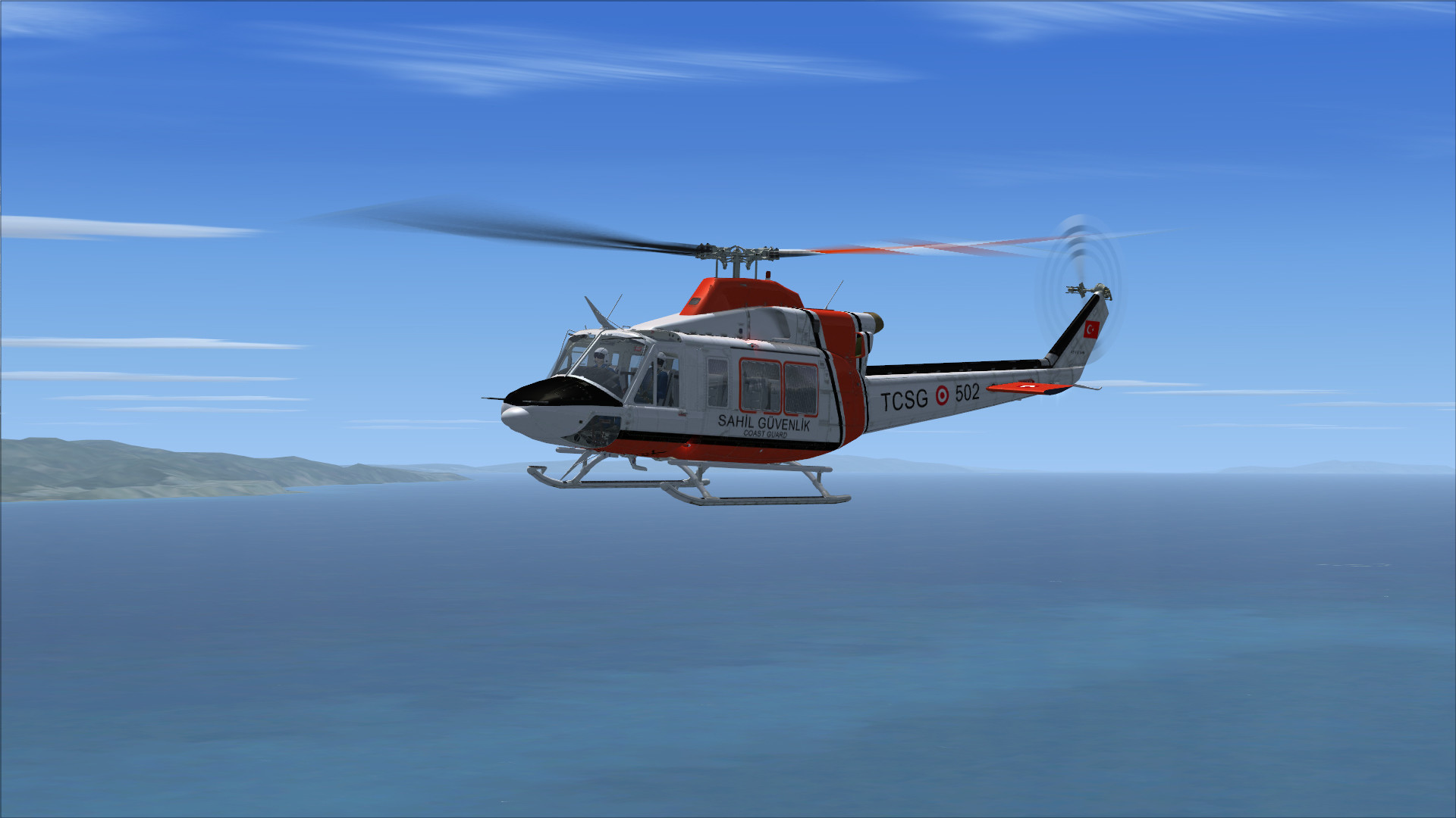 Cerasim Bell-412 Sahil Güvenlik Komutanlığı Boyaması VPN45p