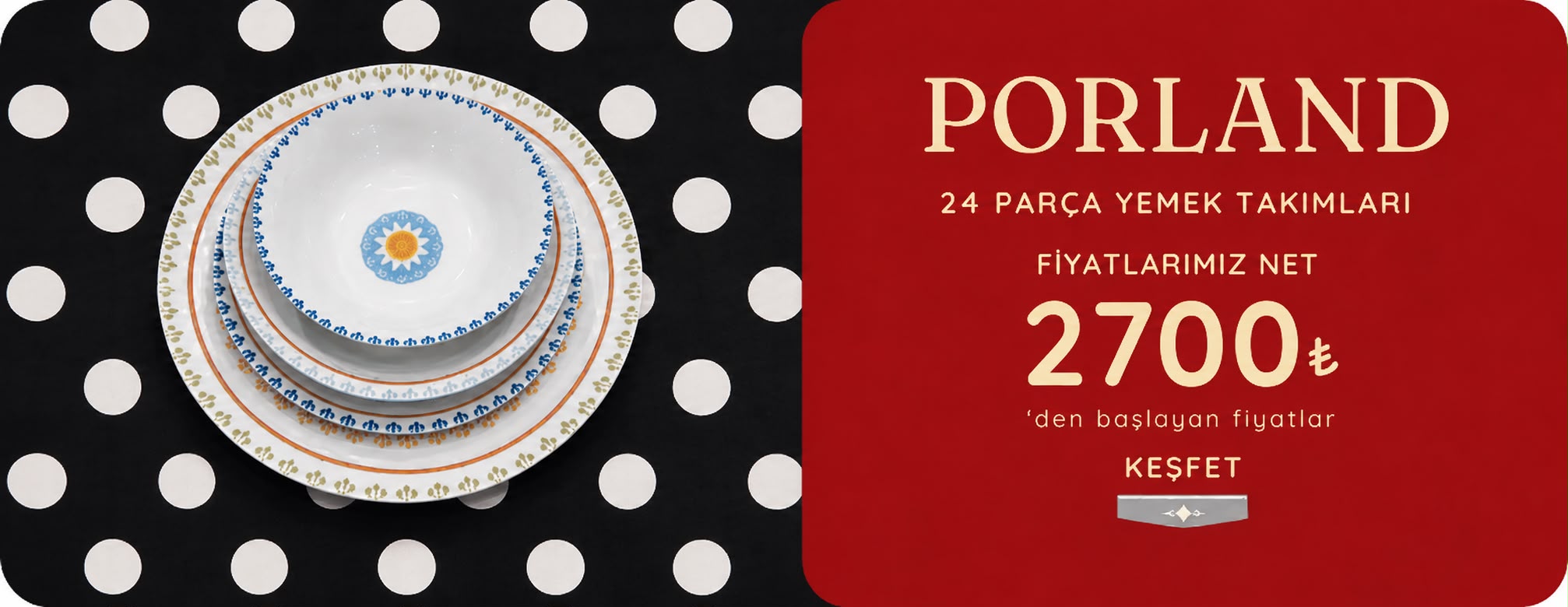 Porcelana Home Yemek Takımları