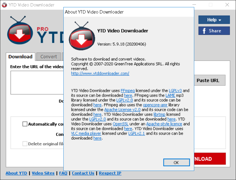 YouTube Downloader (YTD) Pro 5.9.18.2 | Katılımsız