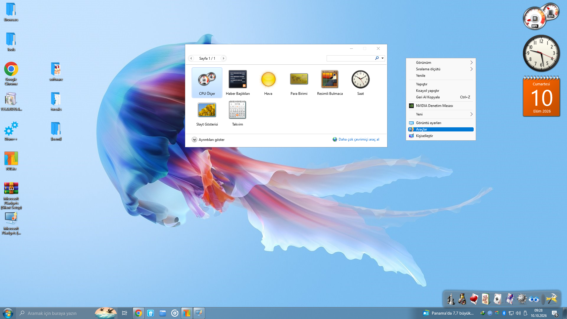Microsoft 7Gadgets [Silent Setup) | Katılımsız