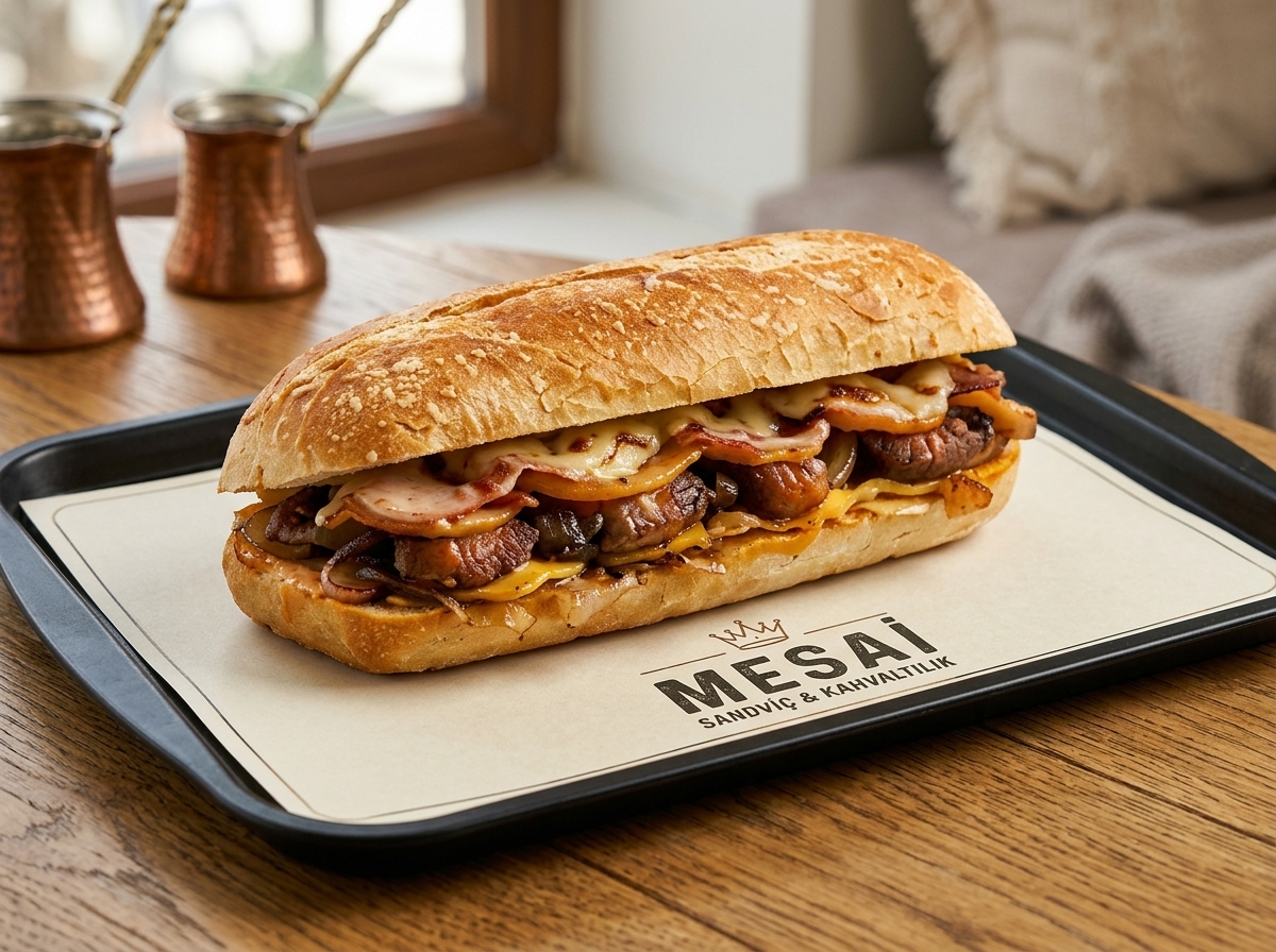Bacon Peynirli Sandviç