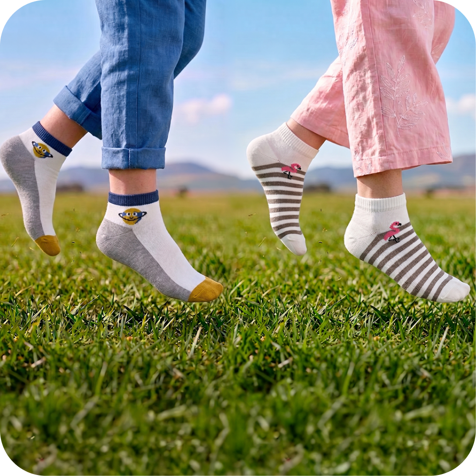 Kids Trainer Liner Socks