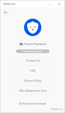 Betternet VPN For Windows 5.0.5 Premium | Full