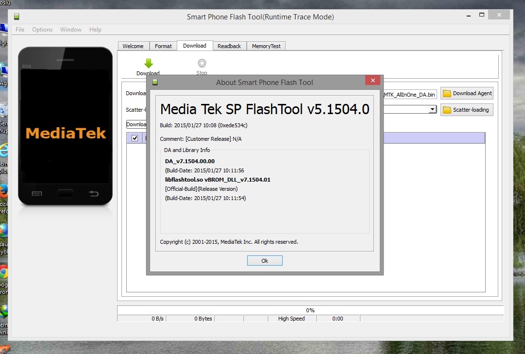 SP_Flash_Tool_v5.2036. Smartphone Flash Tool. SP_Flash_Tool_Windows_v5.1352.01. Flash Tool v6.